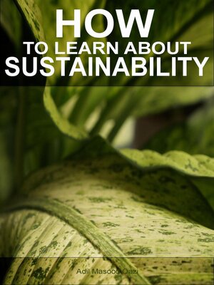 cover image of How to Learn About Sustainability